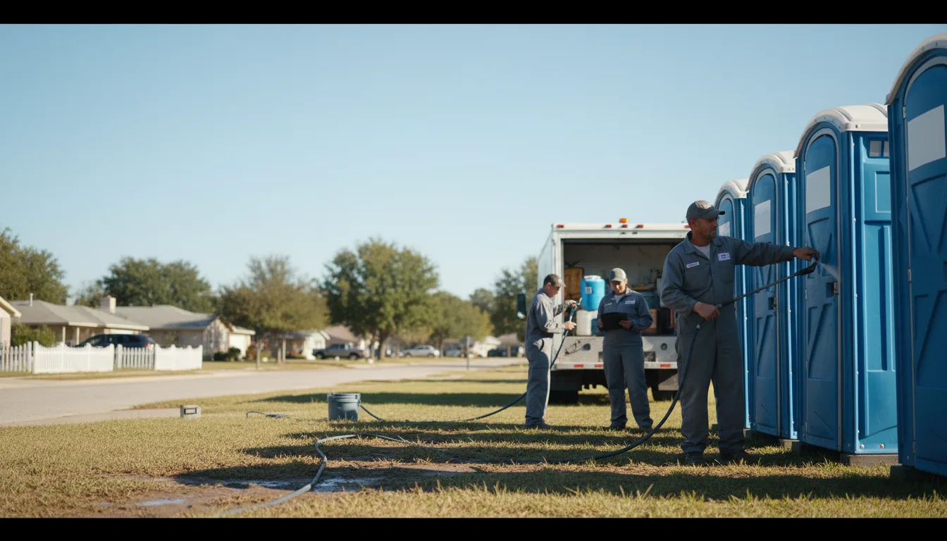 Long-Term Portable Toilet Rental in Hymera, IN near me